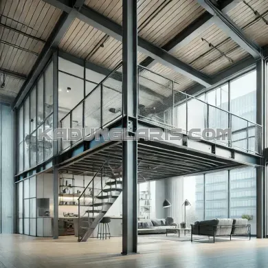 Optimalkan Ruang Dengan Mezzanine Baja Jogja